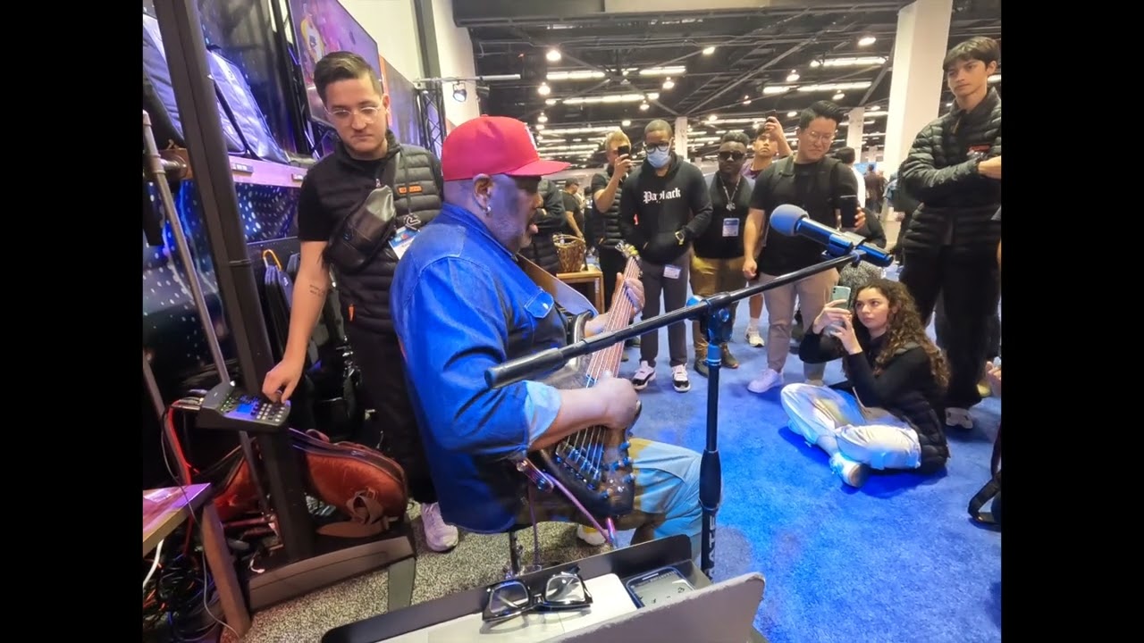 Andrew Gouche NAMM 2024