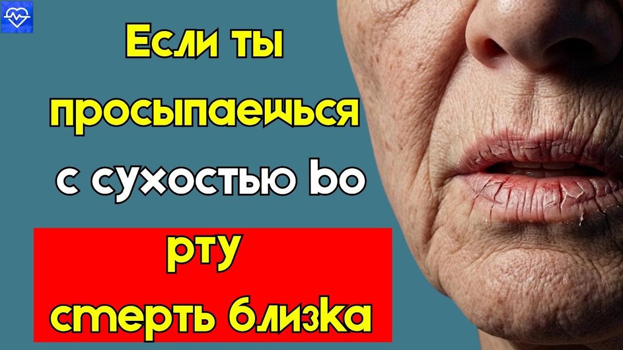 Если вы просыпаетесь с сухостью во рту — это тревожный сигнал организма