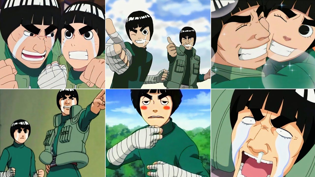 Guy Sensei & Rock Lee Hilarious Moment 😁| Naruto Funny Moments English Dub 
