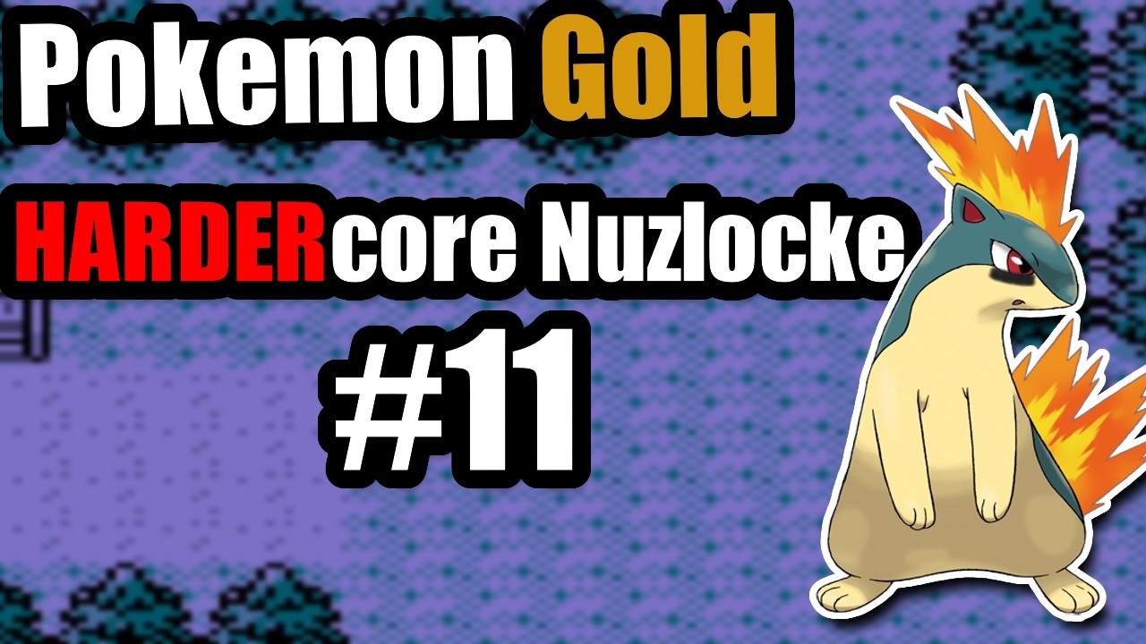 Pokémon Gold HARDERcore Nuzlocke - Part #11 (No Grinding, No Hacked Rare Candies)
