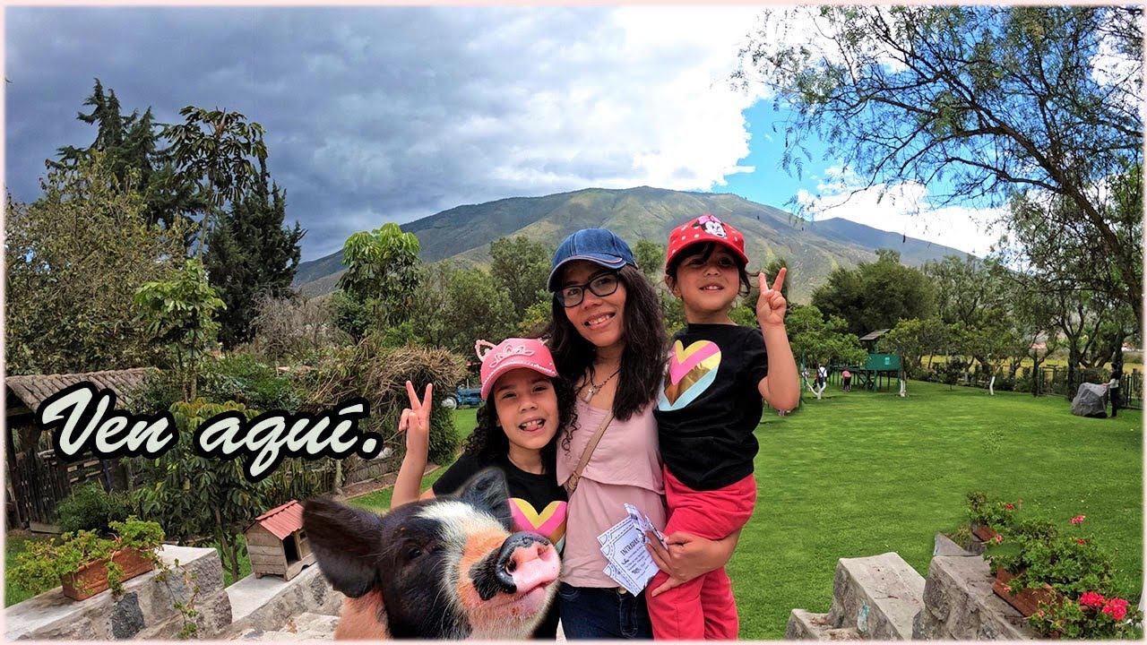 Encantados con LA GRANJA DEL TIO MARIO en Quito. Debes conocerla. Albert Oleaga. Ecuador