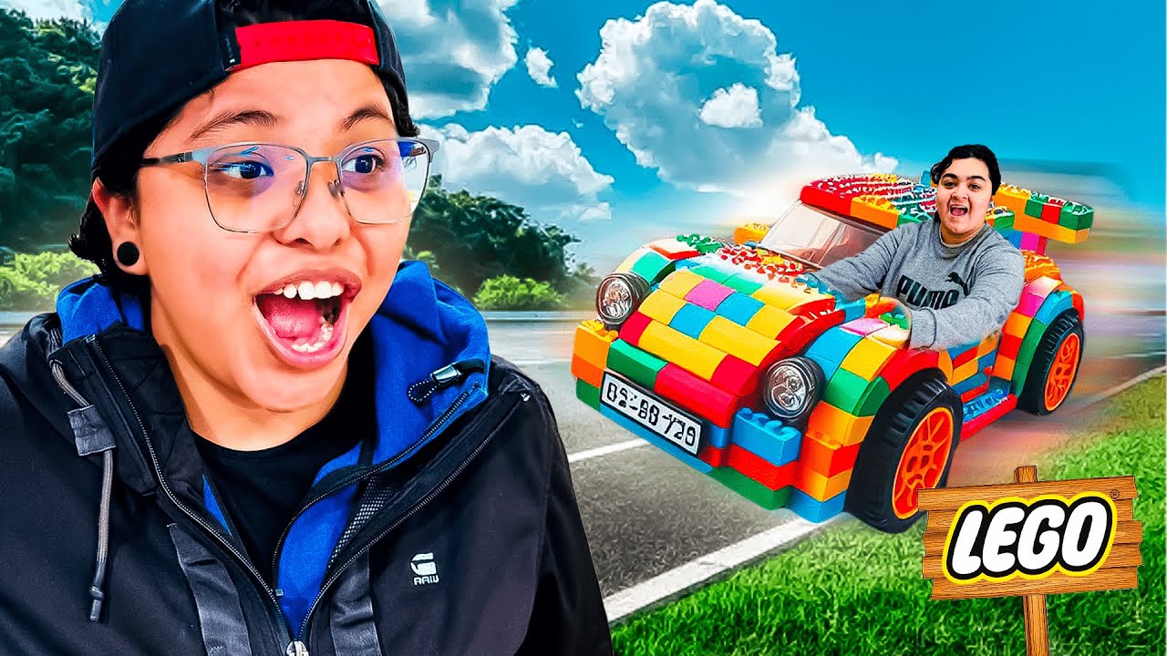 CONSTRUIMOS UN CARRO DE LEGO GIGANTE en la VIDA REAL‼️😱 | Patho