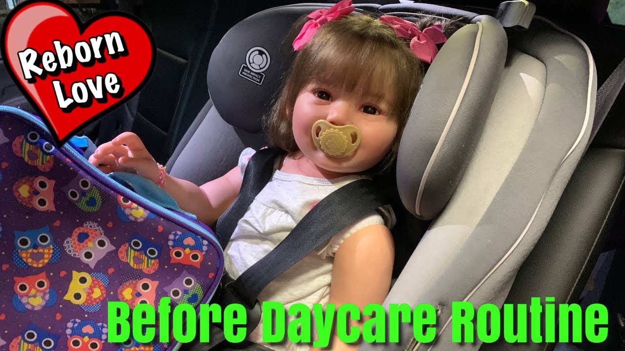 Reborn Toddler before Daycare Routine