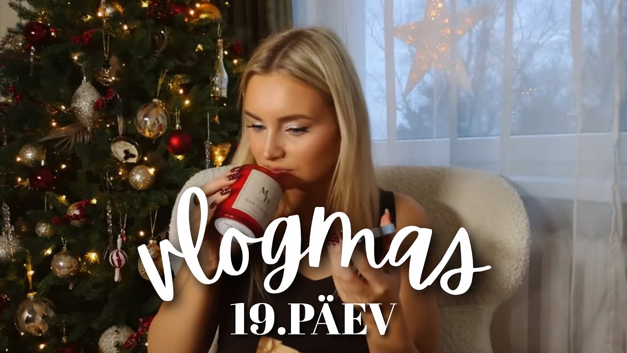 VLOGMAS #19 | Kodumaised küünlad & jõuluturg 🕯️🎠🌲