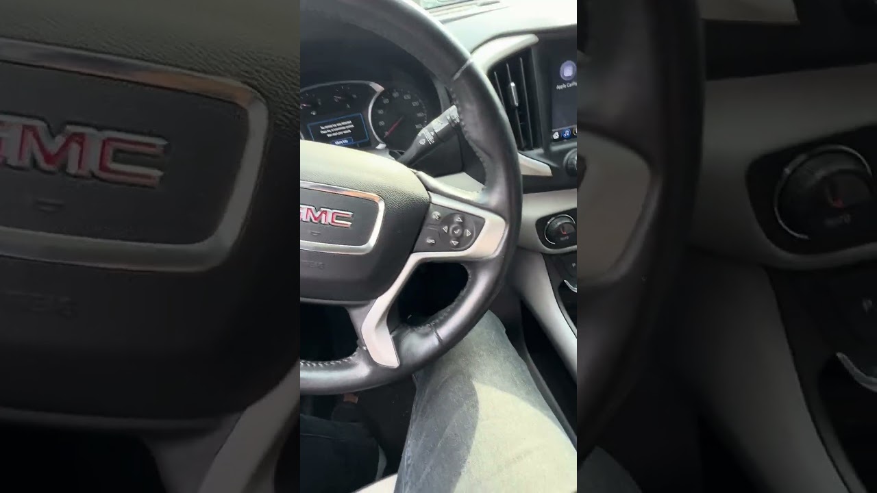 GMC terrain 2017 and up transmitter pocket location