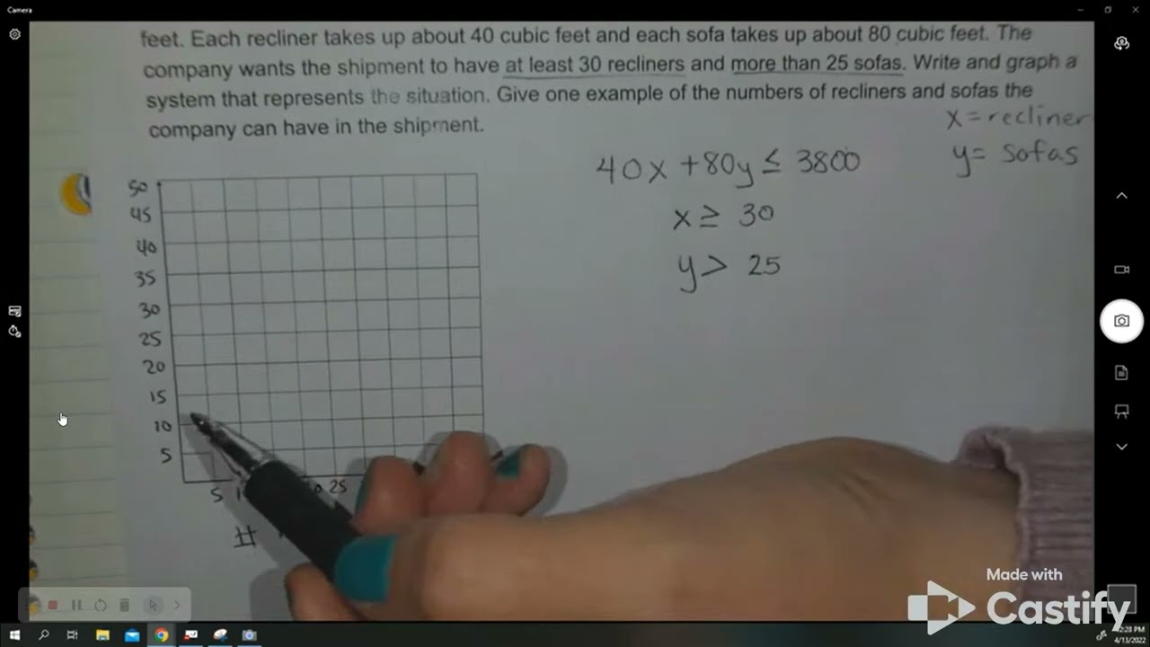 Solving Systems of Linear Equations 5.7B