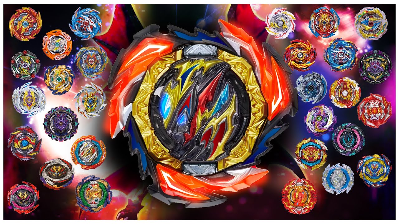Dangerous Belial Almight-2 VS All Of Beyblade Burst Sparking Dynamite Battle Marathon