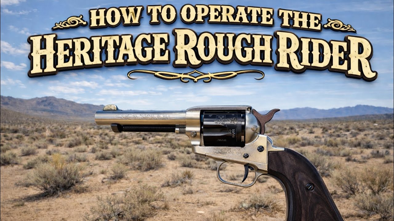 Однозарядный пистоль Heritage Rough Rider 22LR/22WMR.