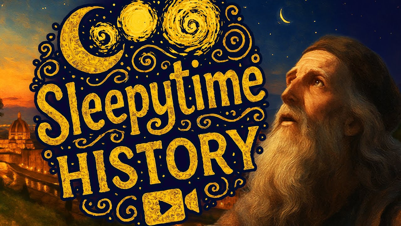Sleepytime History | 8 Hours | Leonardo da Vinci - Painter. Visionary. Robot Inventor?
