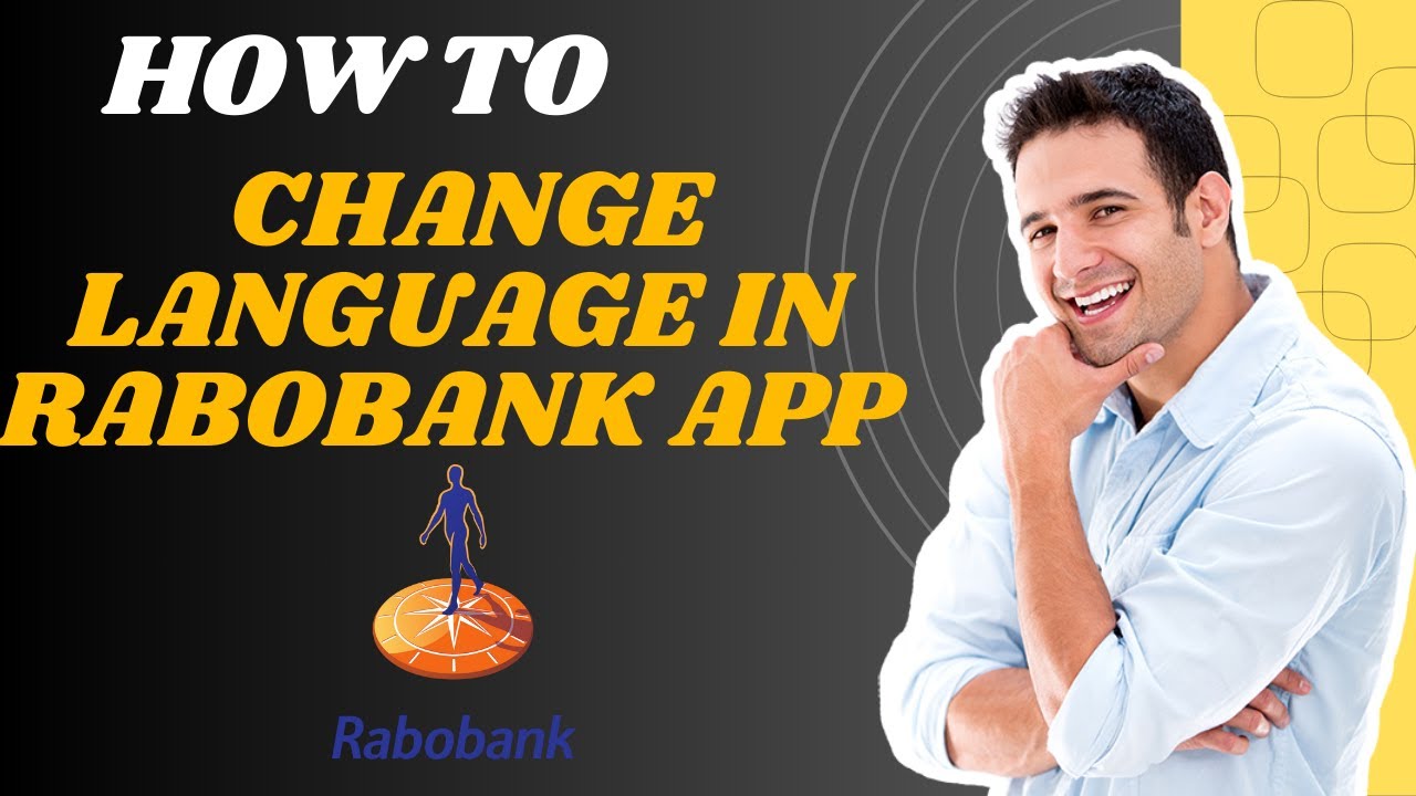 How to change language in Rabobank app l S M Tech