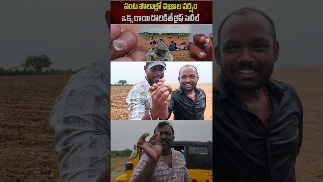 కర్నూల్ లో వజ్రాల వేట 💎 || Diamond Hunt in Kurnool District