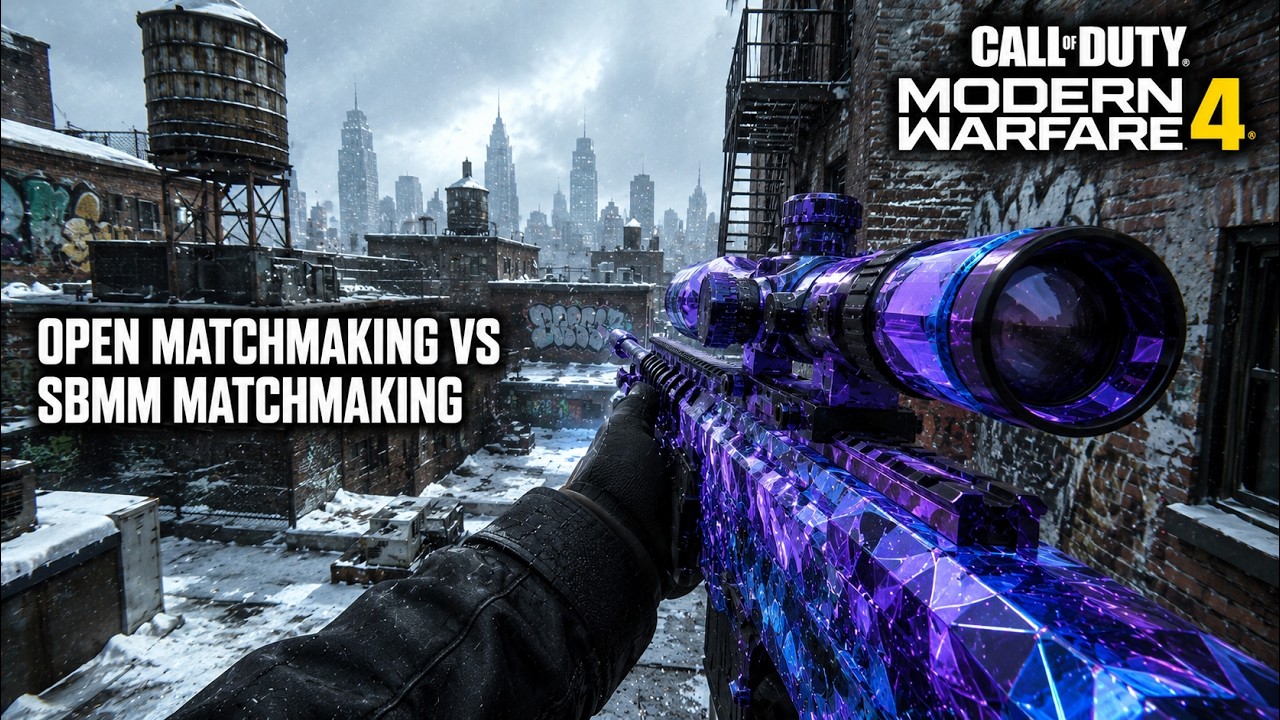 MW4 Multiplayer SBMM vs Open Matchmaking Gameplay