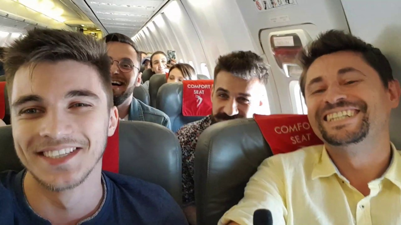BLUE AIR - O Sole Mio - On Board Performance By Ad Libitum Voices