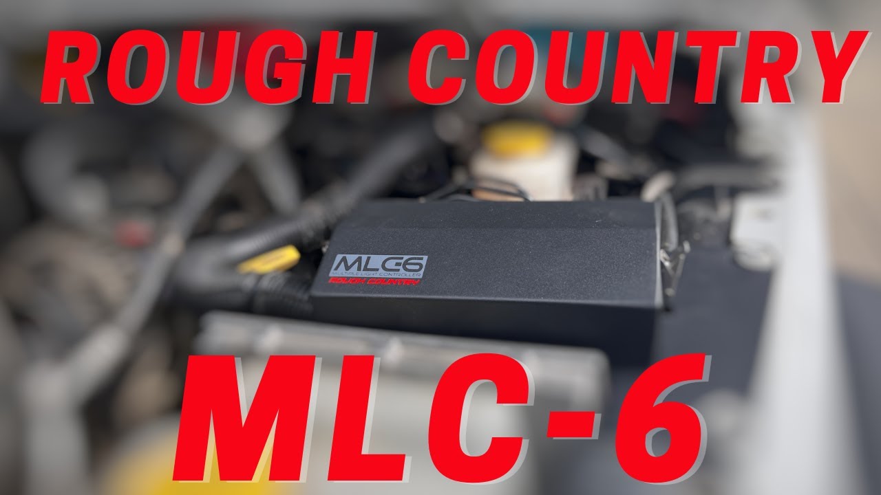 Rough country MLC-6 switch panel install.