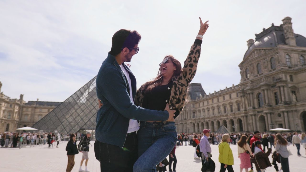 Vidit and Nidhi in Paris!