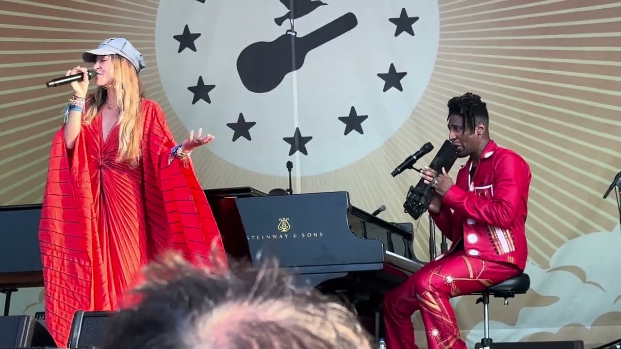 Jon Batiste -  Saint Ferdinand (w/Lauren Daigle) - live at Newport Folk Festival 2023