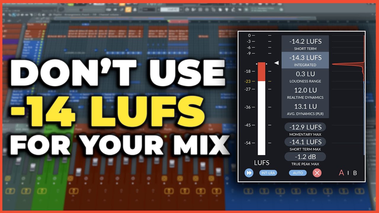 Don't Export Your Tracks in -14 LUFS