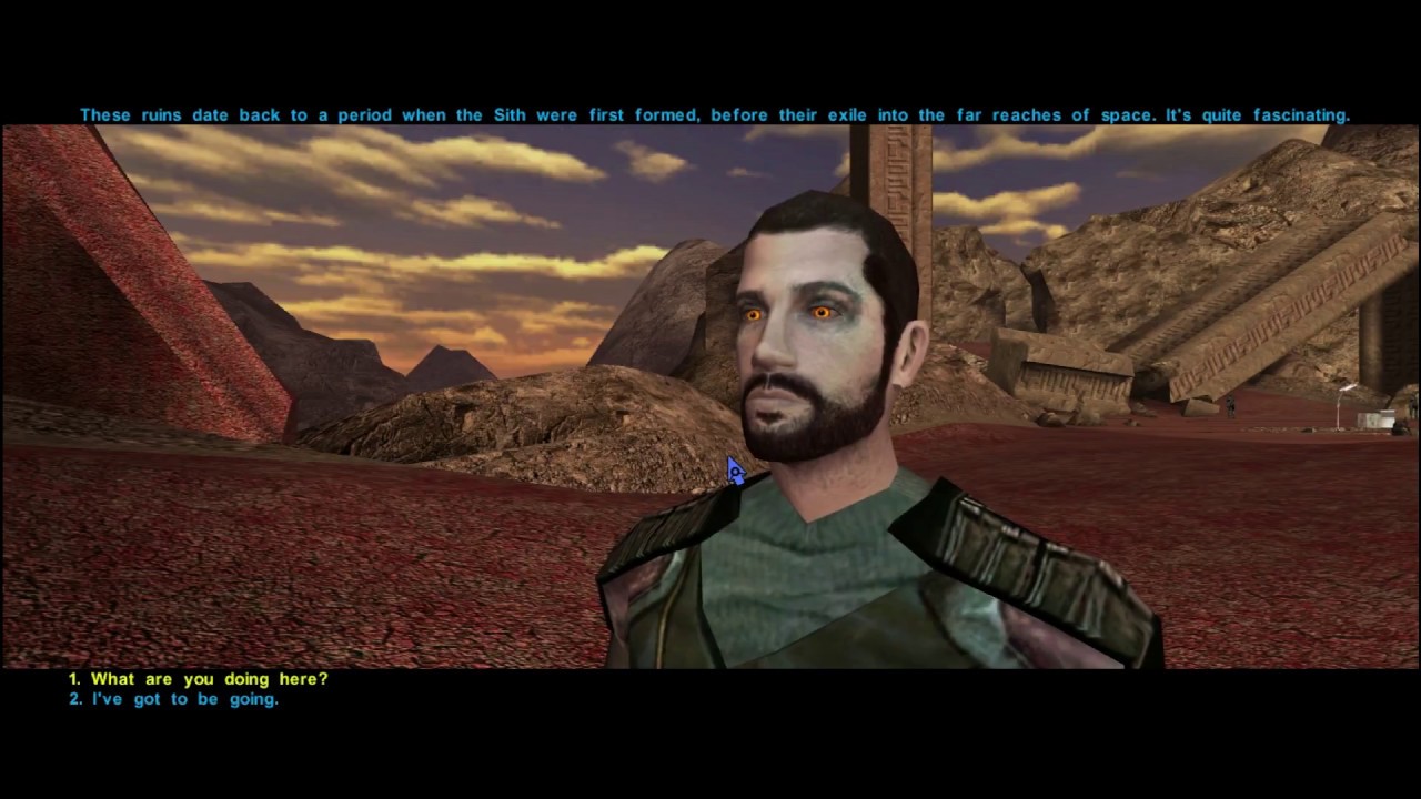 KotOR - Darth Revan meets Ajunta Pall again