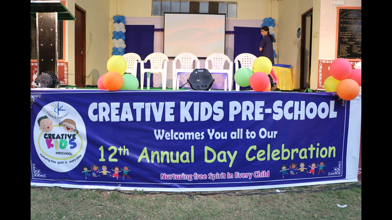 Creative Kids Preschool , 12th Annual Day Celebration