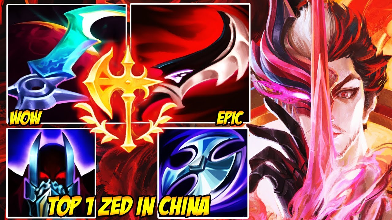WILD RIFT CHINA TOP 1 ZED - DAMAGE HAPPENED BEFOR THE SOUND