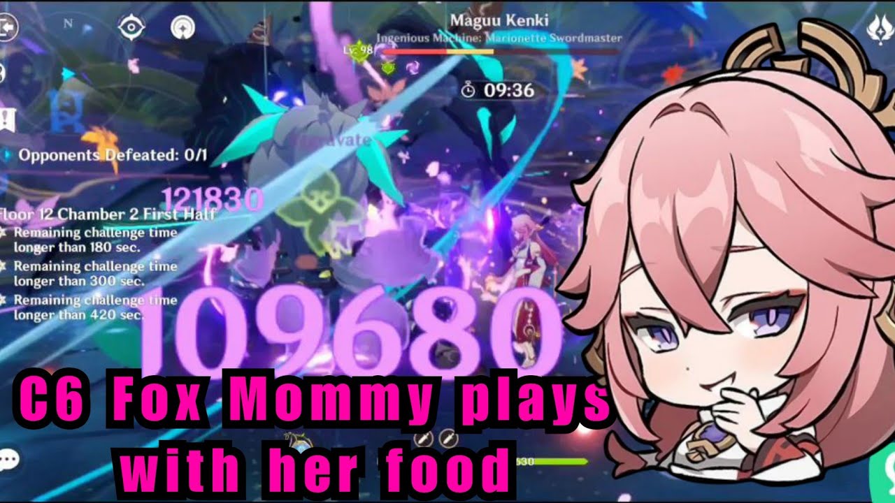 C6 Yae Miko toys with the Abyss