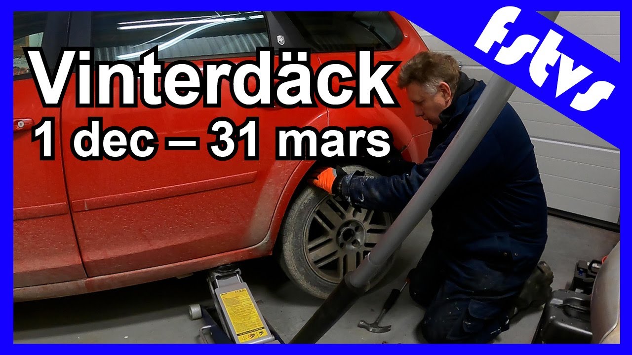 Hög tid att byta till vinterdäck