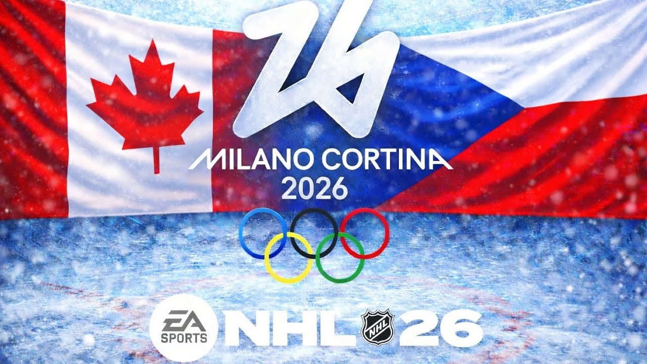 KANADA - ČESKO | Čtvrtfin&aacute;le | ZOH 2026 v hokeji | NHL 26 