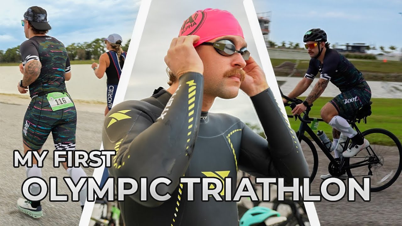 I raced my first OLYMPIC triathlon | episode 4
