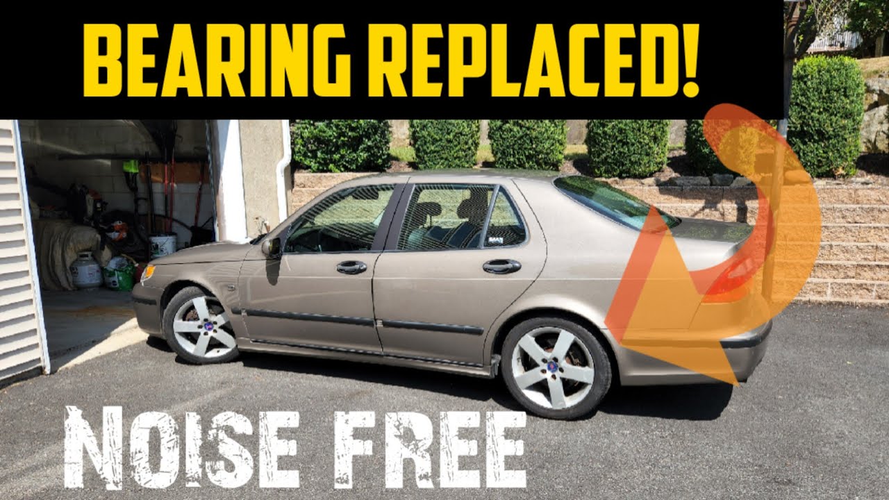 My Saab 9-5 Aero Needed a Rear Wheel Hub Replacement