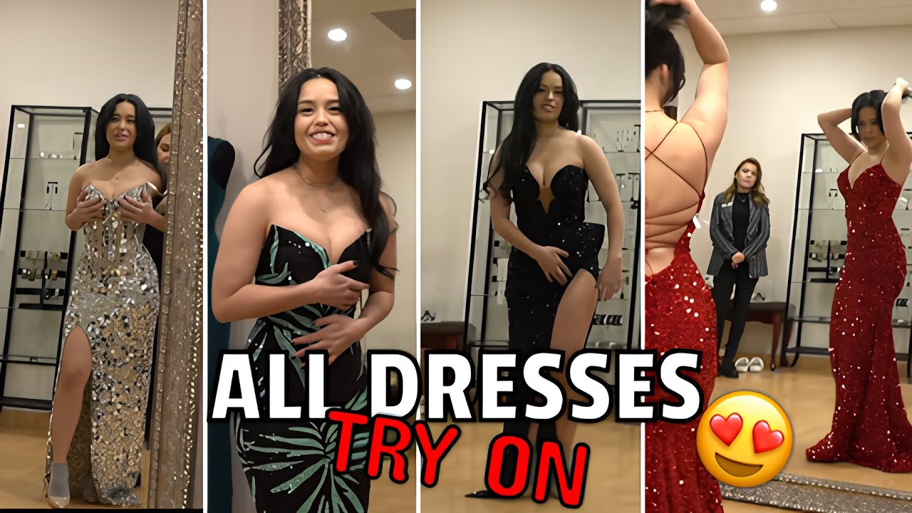 Every Dress Valkyrae tried on for the Streamer Awards