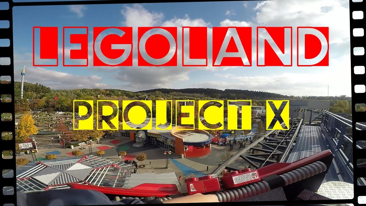 Das Legoland - Project X - Wilde Maus Achterbahn - Roller Coaster