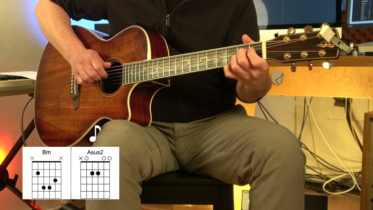 King Of Pain - Acoustic Guitar - The Police - Original Vocal Track - Chords