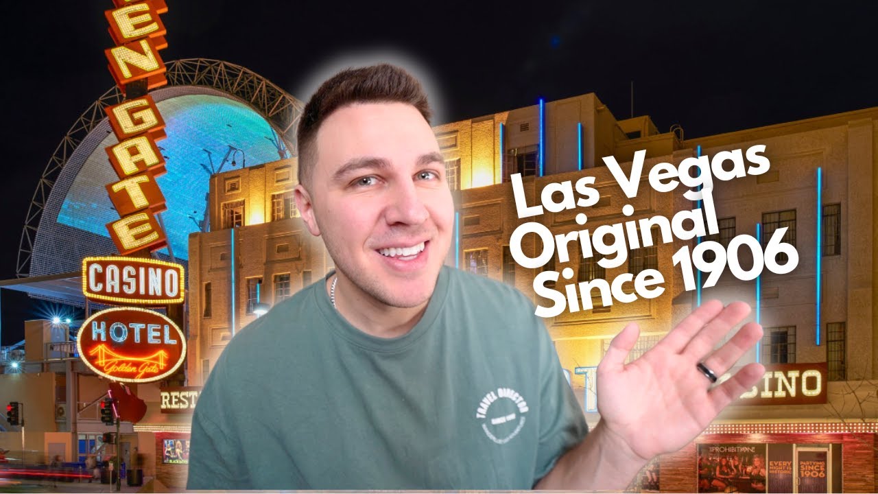 I Stayed at The Oldest Hotel in Las Vegas Golden Gate!