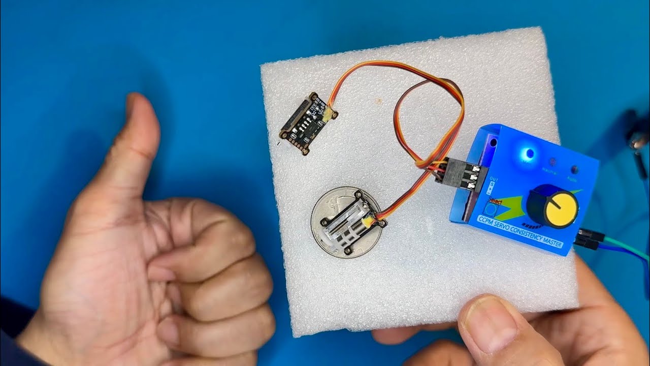Review & Test of Micro Linear Servos GS-1502 & One 3-Channel Servo Tester