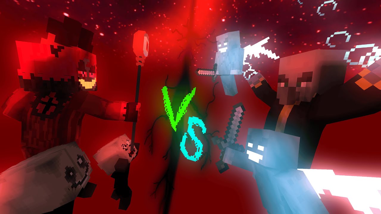 Alastor vs Evoker | Minecraft Battle Animation