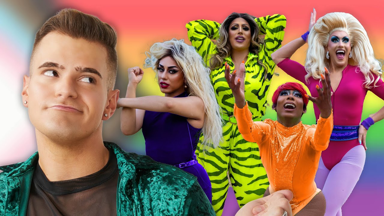 4 Drag Queens Learn A Fitness Marshall Dance