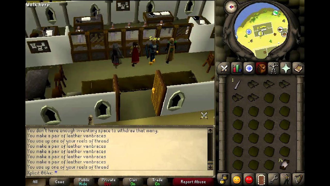 Runescape 2007: 1-82 Crafting Guide
