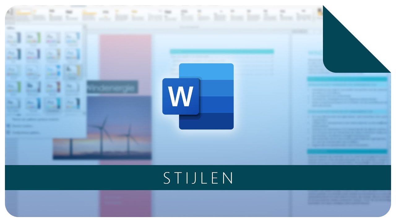 Werken met stijlen | Microsoft Word