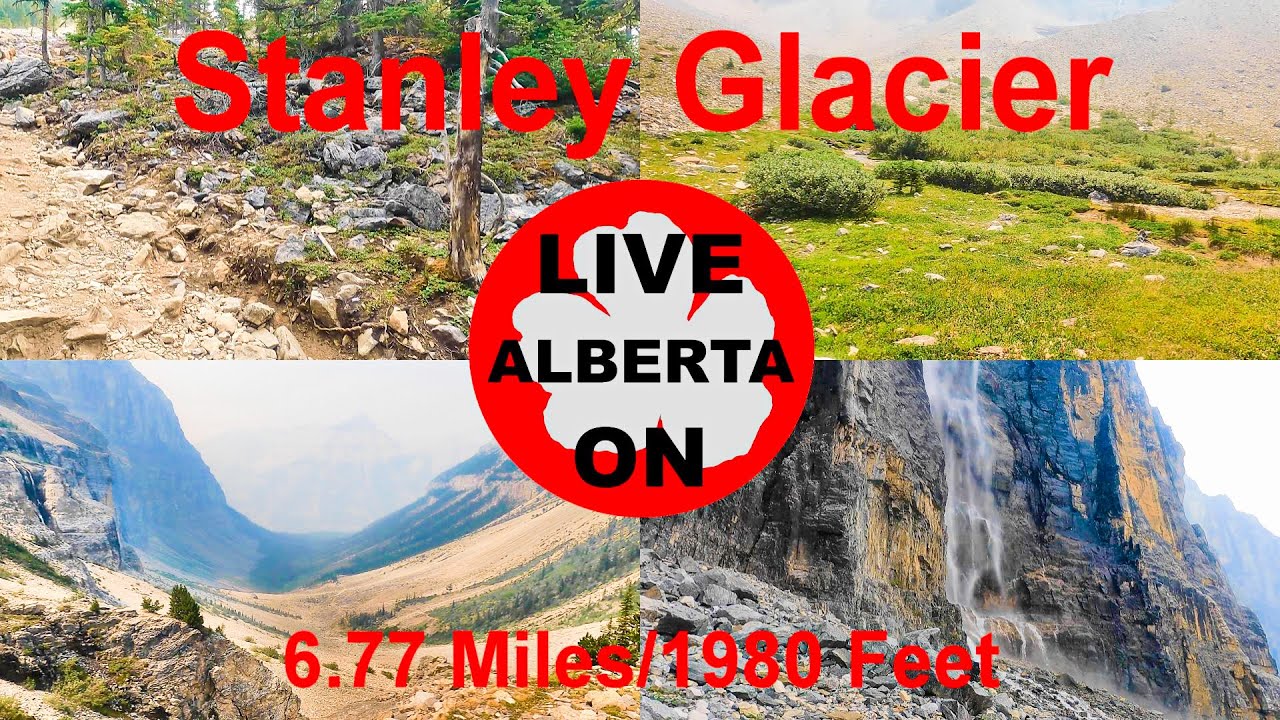 SECRET WATERFALLS REVEALED: Stanley Glacier Hike #canadianrockies