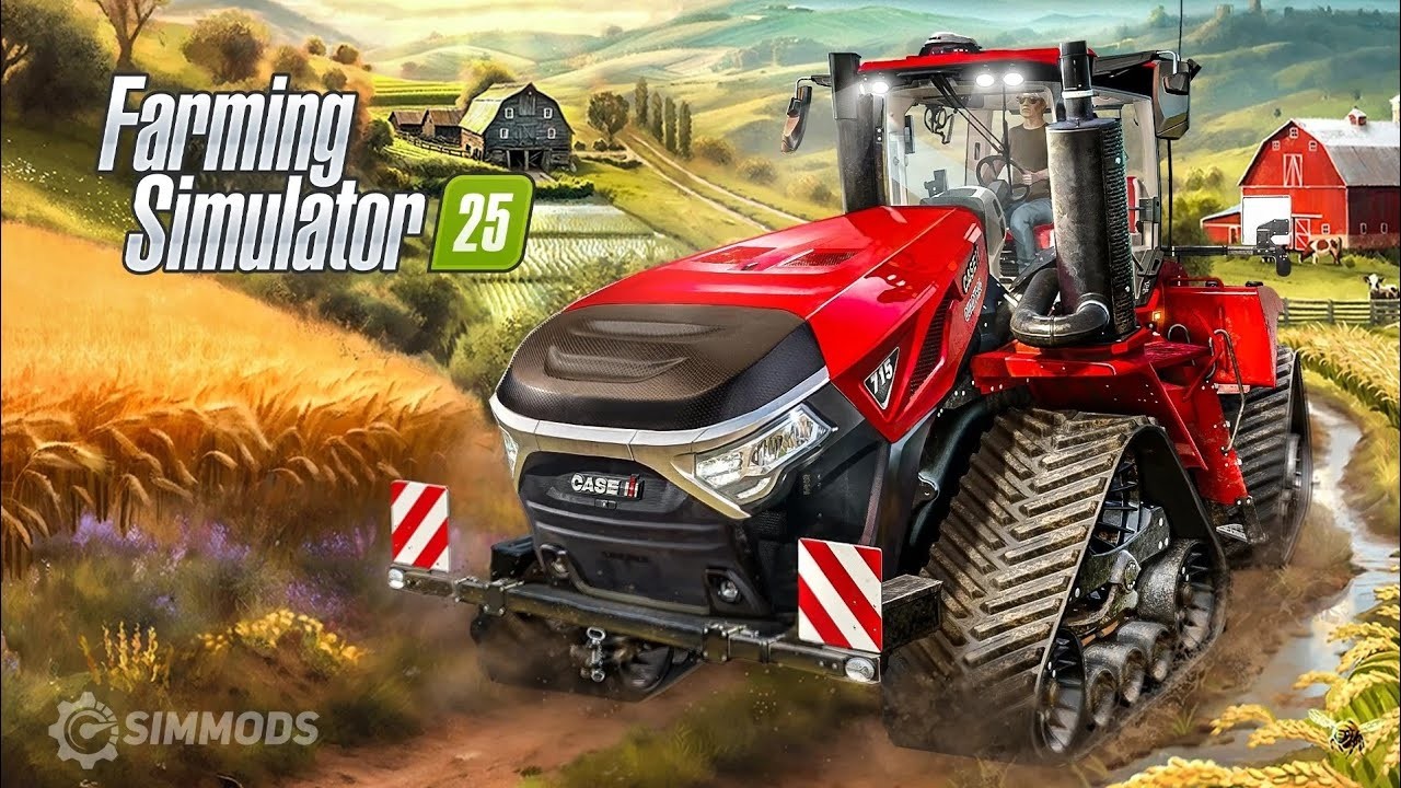 AH BU ÇİFÇİLİK NE ZOR İŞ !!! HERKESİN ÇOK BEĞENDİĞİ O OYUN farming simulator 25 oynuyoruz 6  bölüm
