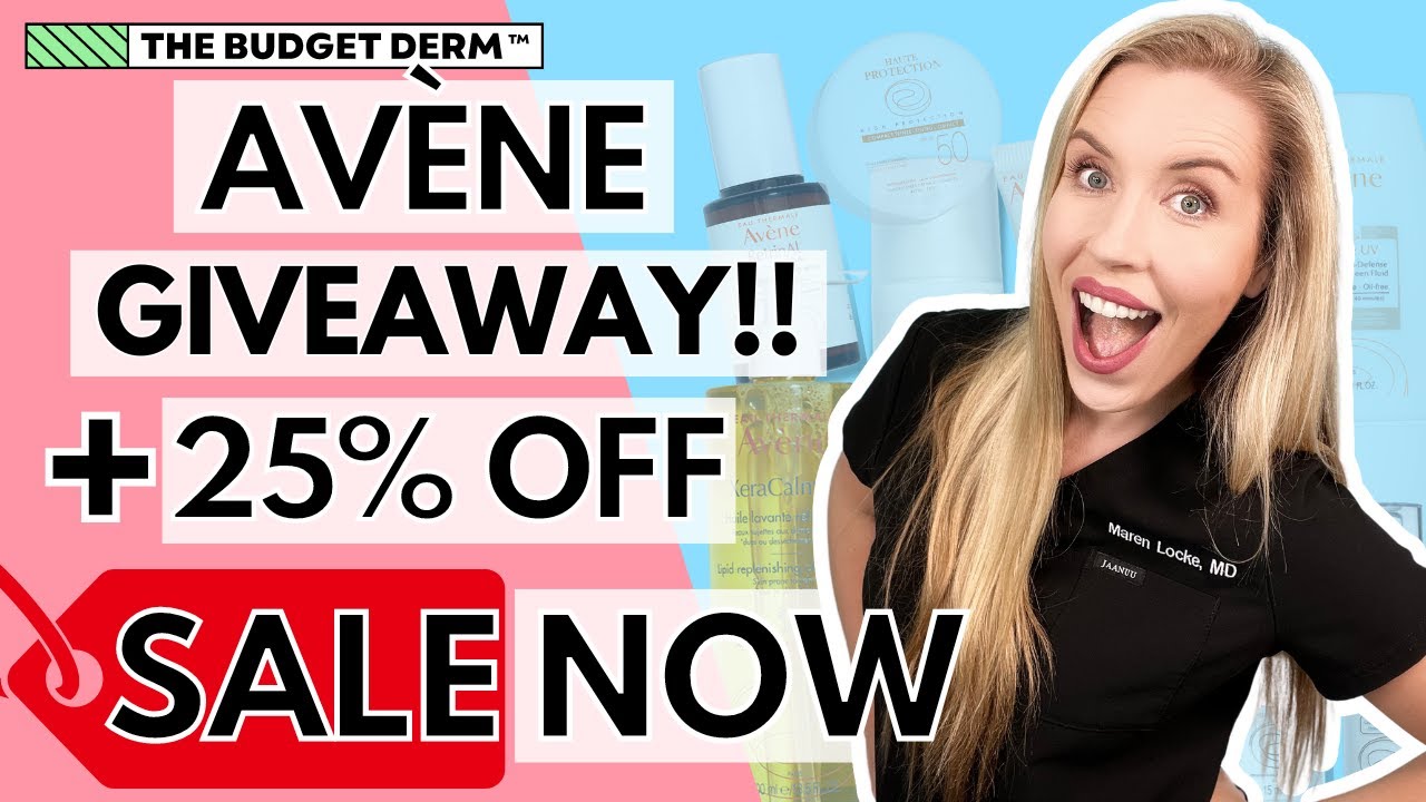 Avène Giveaway + Major Sale! | Sharing My Holy Grails