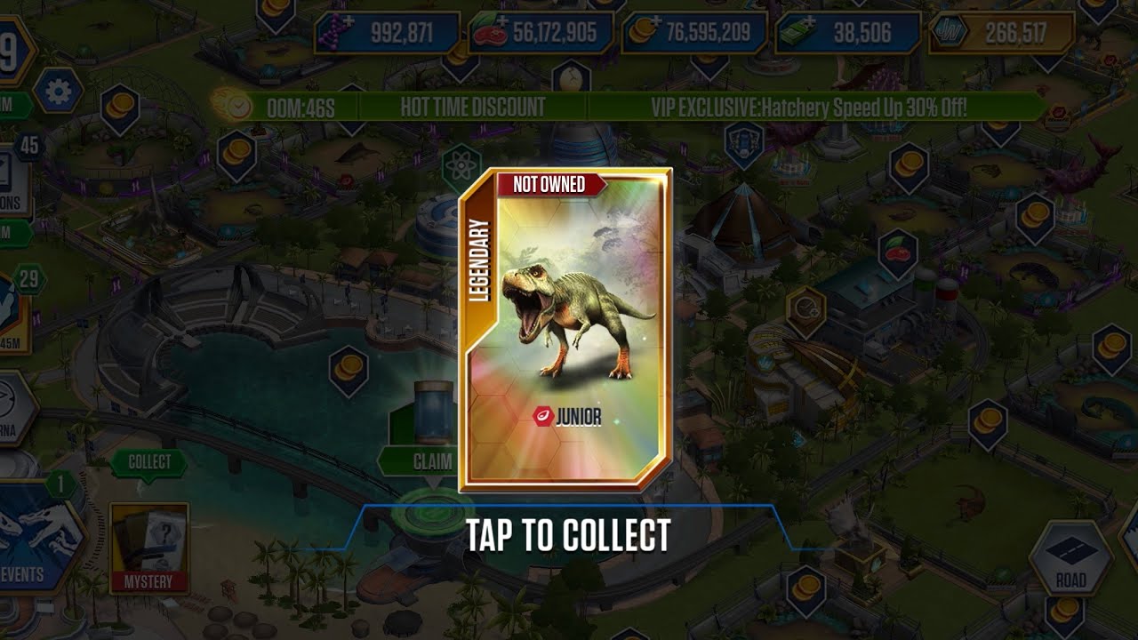 JUNIOR  - JURASSIC WORLD THE GAME 