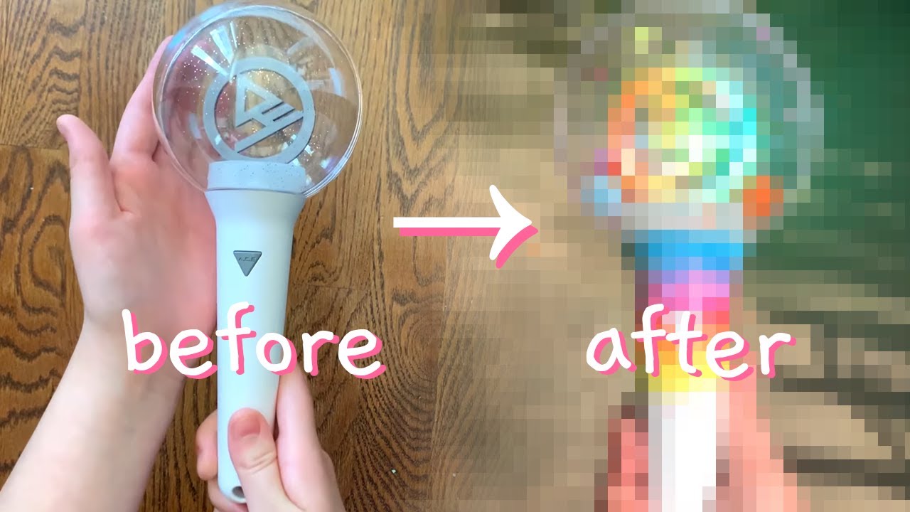 A.C.E Lightstick Unboxing + Customizing! ✨