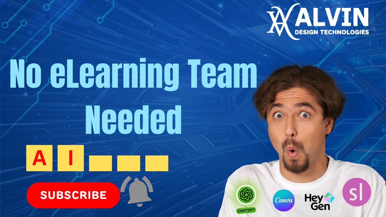 No eLearning Team Needed? Just AI Tools