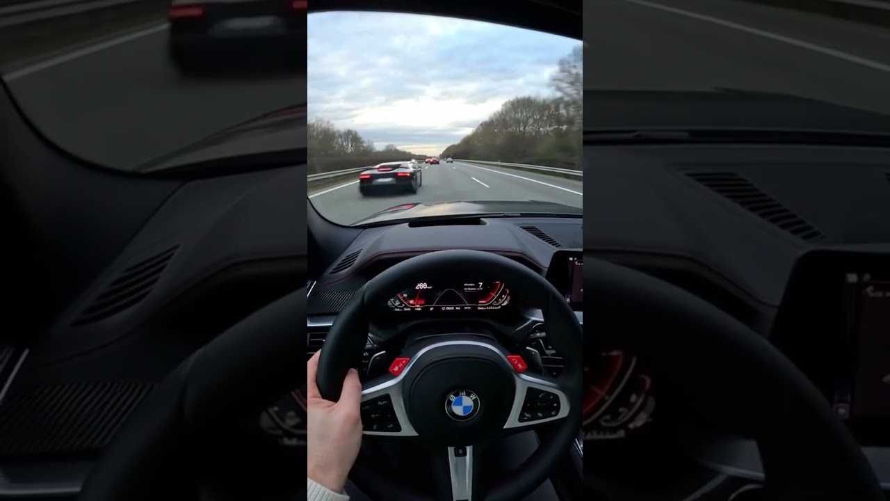 POV BMW M3 Road Drive