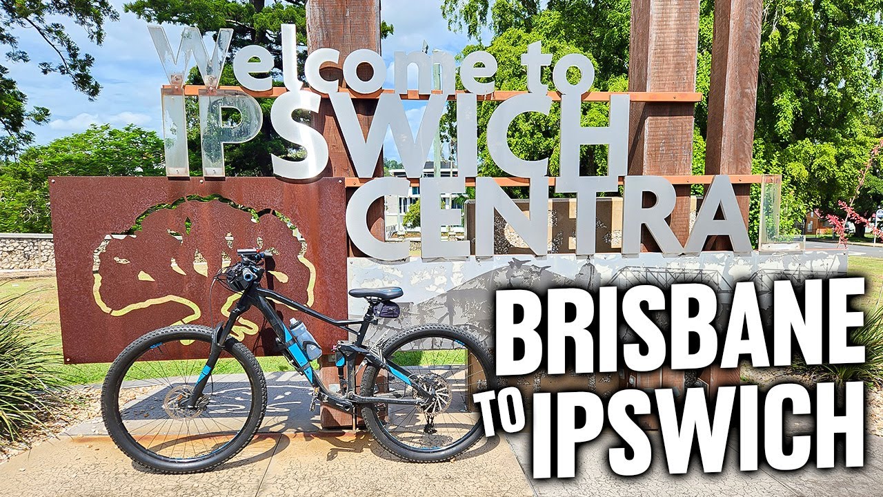 Brisbane to Ipswich MTB Ride // Ipswich Motorway Cycleway