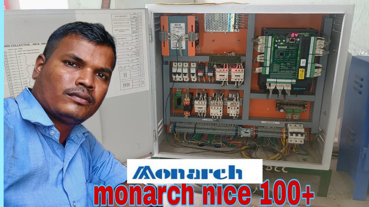 monarch nice 100+ manual pdf | lift|elevators|technician|wiring details|wiring drawing