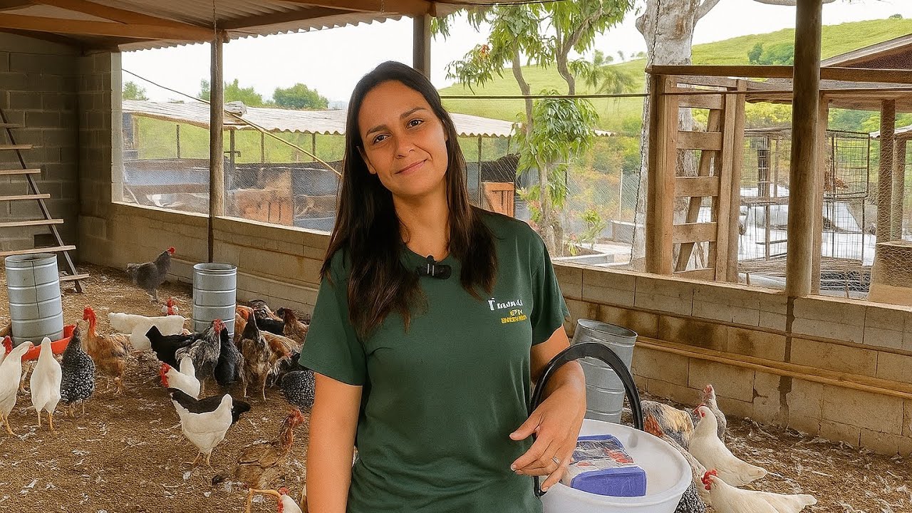 ELA DEIXOU A CIDADE GRANDE PRA MORAR NO SÍTIO E CRIAR ANIMAIS