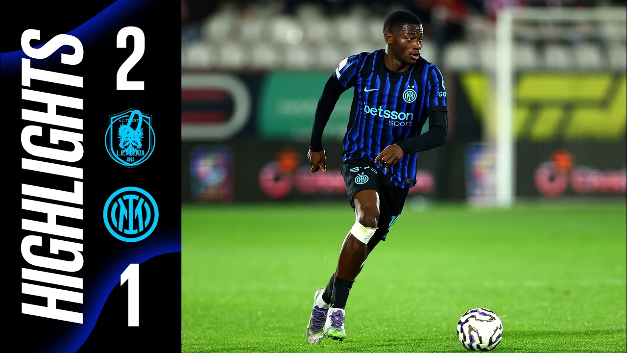 NON BASTA IL GOL DI KAMATE: SCONFITTA IN TRASFERTA | VICENZA 2-1 INTER U23 | HIGHLIGHTS SERIE C