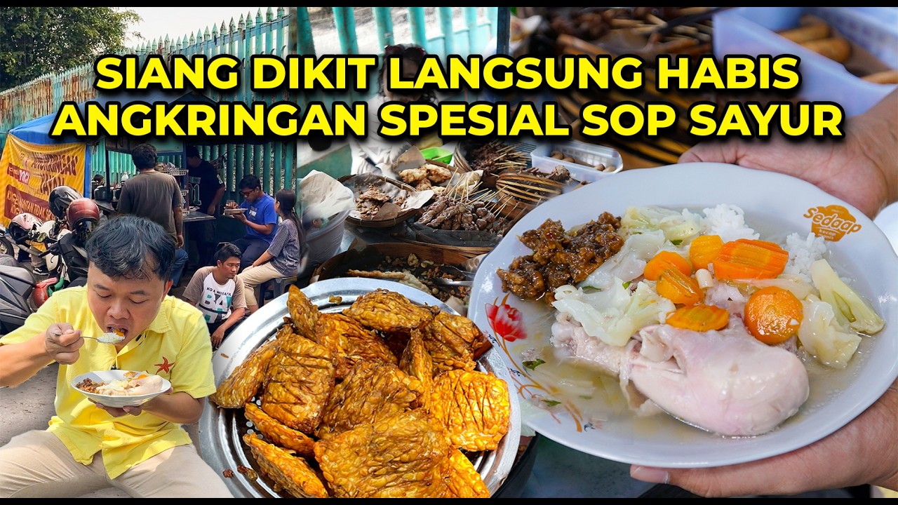Angkringan Kalcer Jogja, Langganan Para Pelari! Tinggal Makan, Bayar Pakai Deposit!